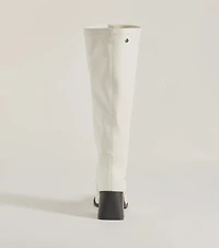 Bold Strut Faux Leather Under-The-Knee Boots