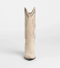 Moving Along Studded Cowboy Boots