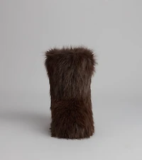 Cuffed Up Faux Fur Booties