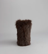 Cuffed Up Faux Fur Booties