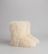 Drama Queen Faux Fur Boots