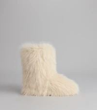 Drama Queen Faux Fur Boots