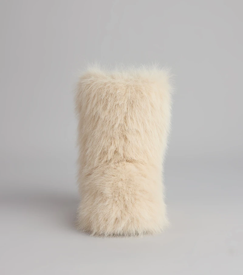 Drama Queen Faux Fur Boots