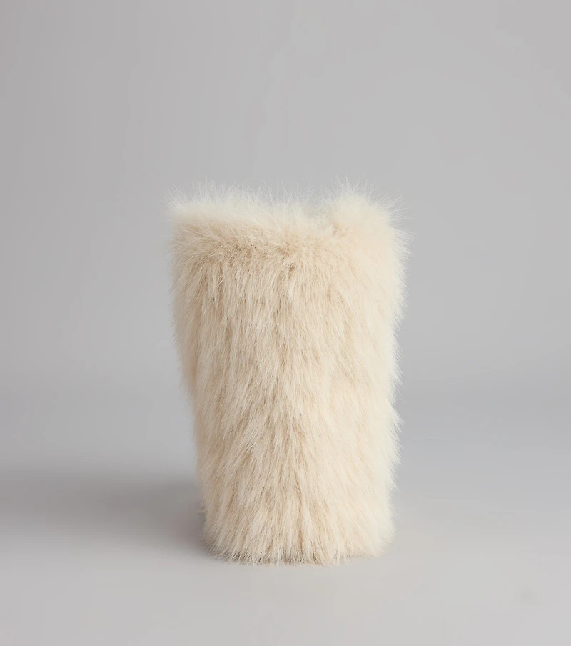 Drama Queen Faux Fur Boots