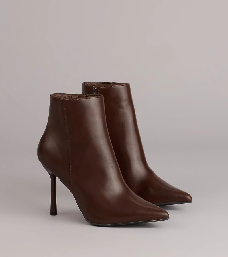 Polished Moves Stiletto Booties