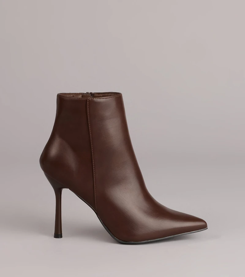 Polished Moves Stiletto Booties