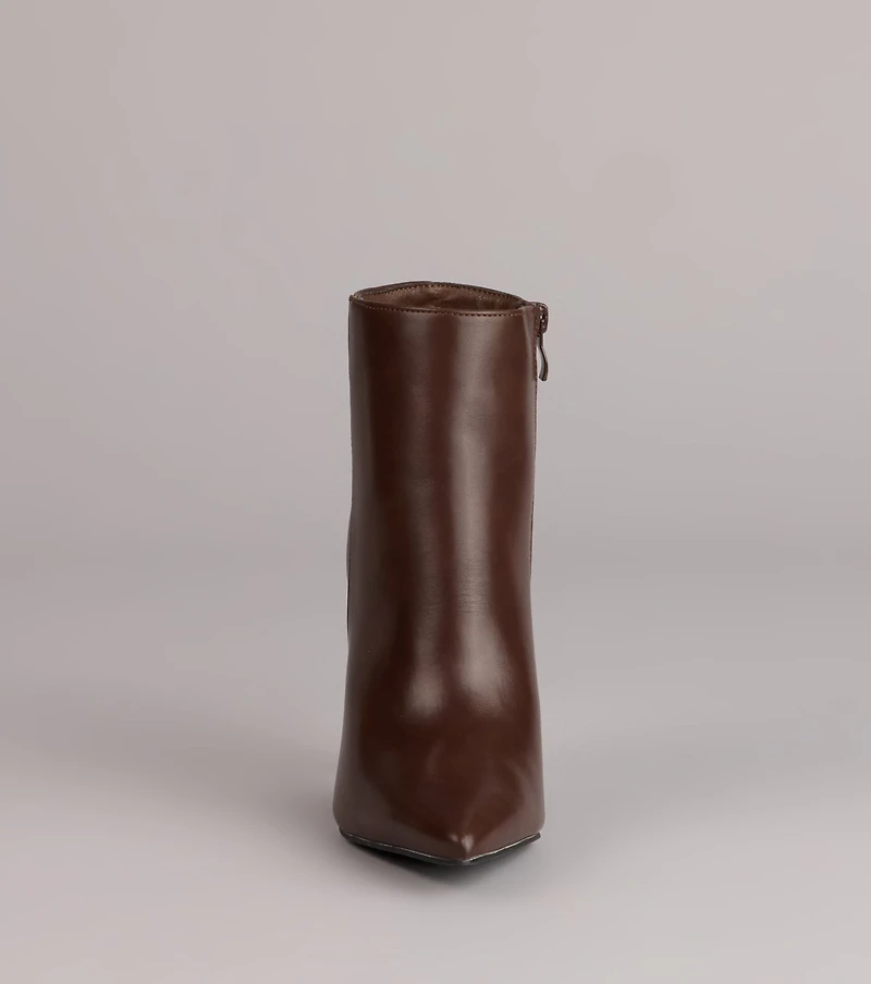 Polished Moves Stiletto Booties