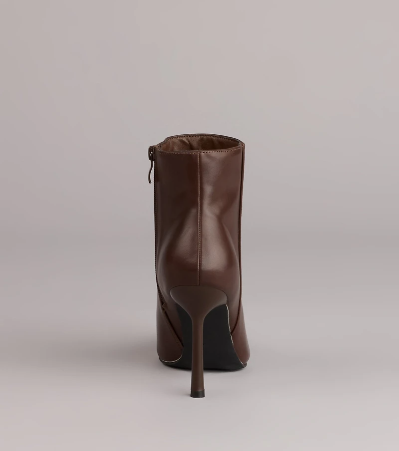 Polished Moves Stiletto Booties