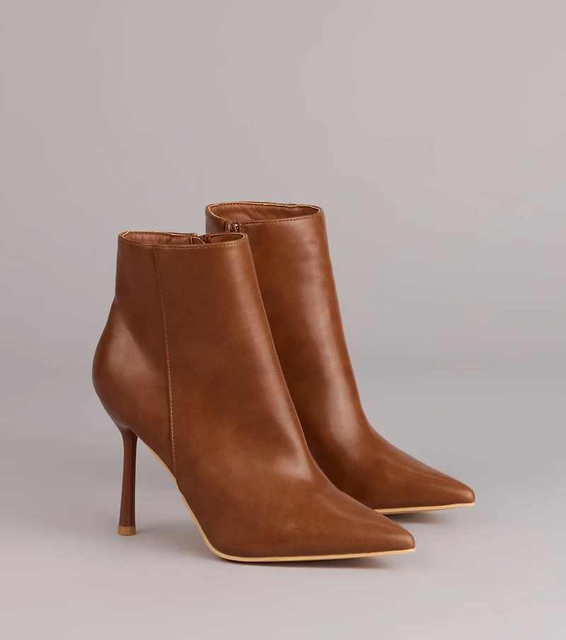 Polished Moves Stiletto Booties