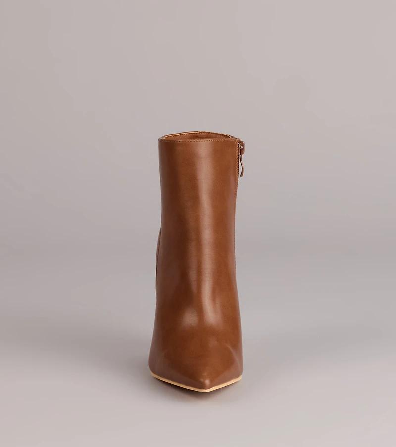 Polished Moves Stiletto Booties