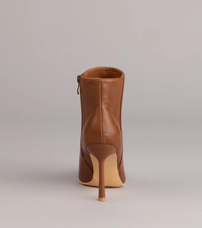 Polished Moves Stiletto Booties