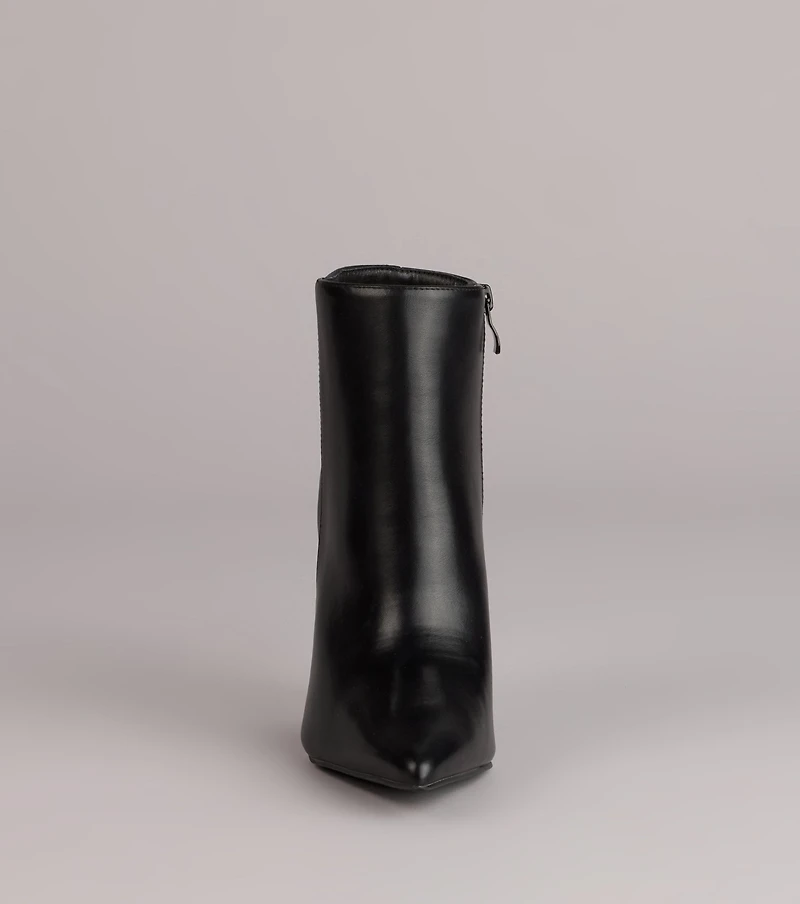 Polished Moves Stiletto Booties