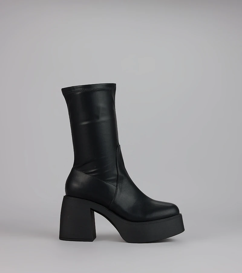 Statement Stomp Chunky Boots