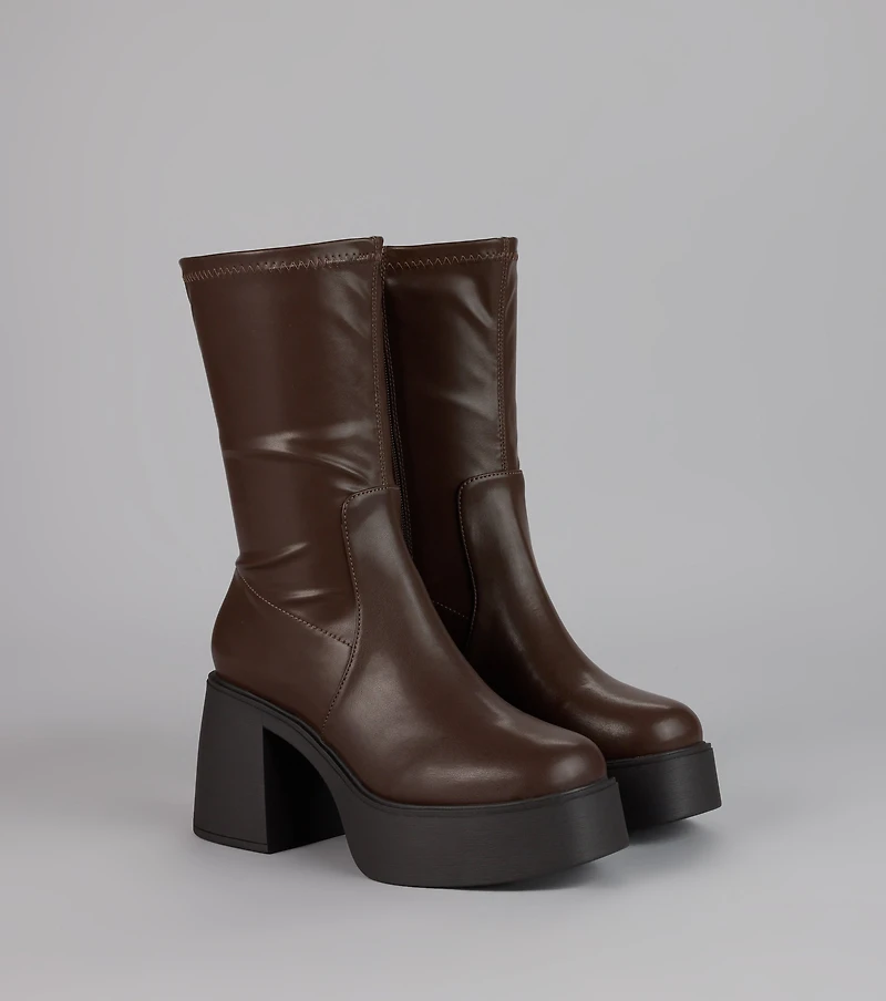 Statement Stomp Chunky Boots
