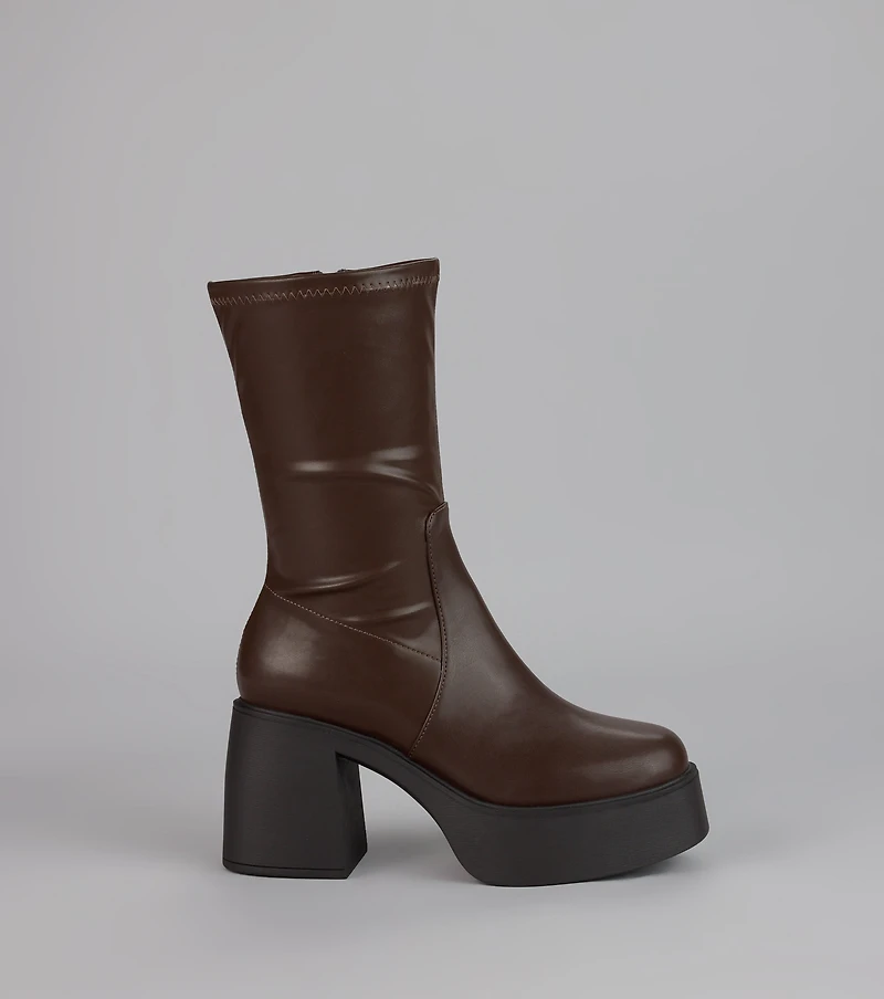 Statement Stomp Chunky Boots