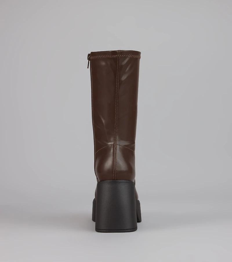 Statement Stomp Chunky Boots