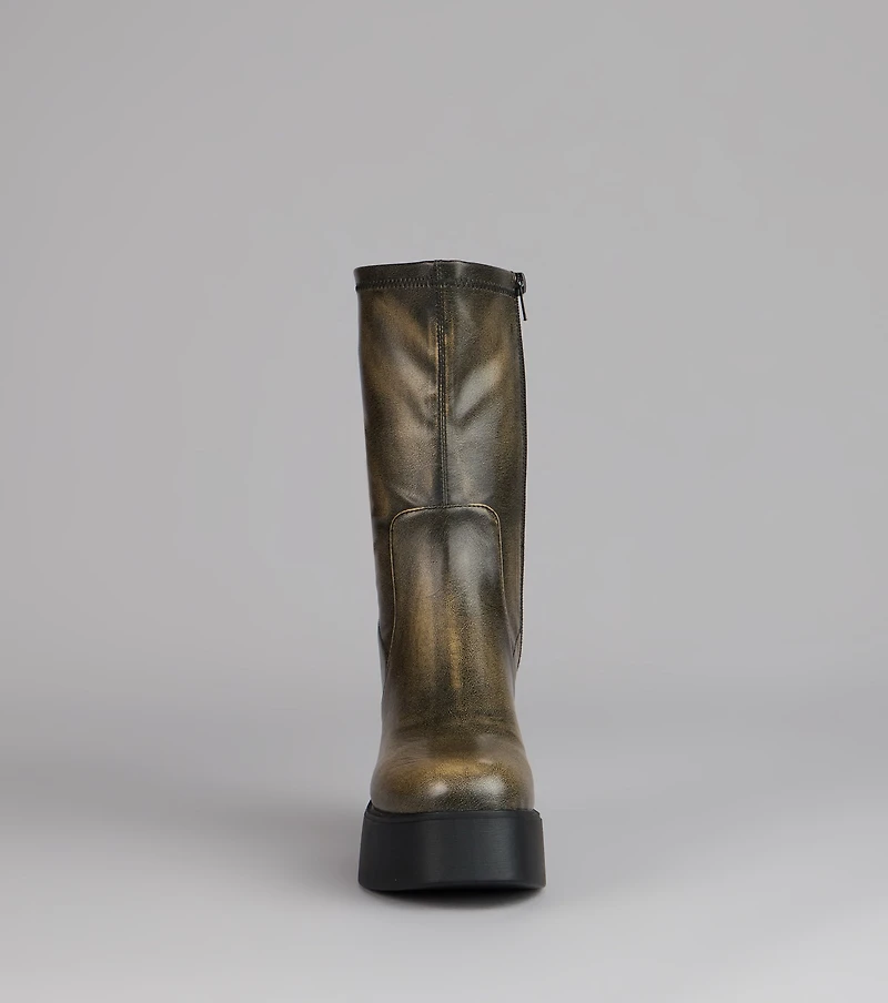 Statement Stomp Chunky Boots