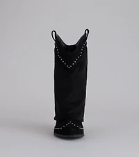Off Duty Outlaw Studded Bootie