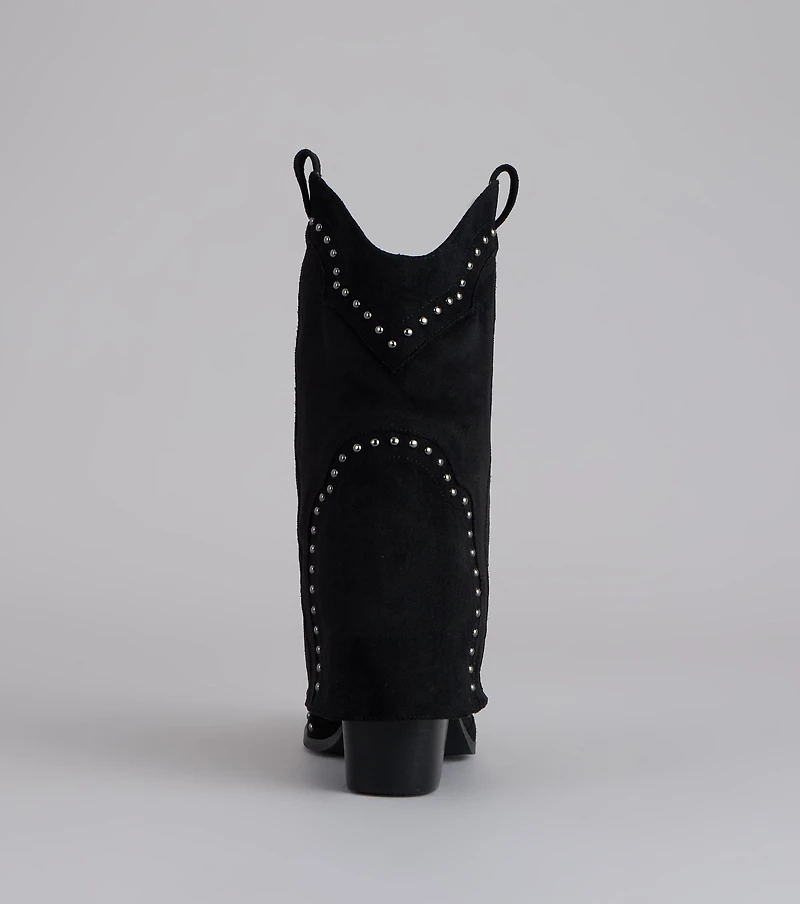 Off Duty Outlaw Studded Bootie