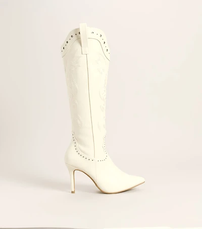 How It's Done Stiletto Cowboy Boots