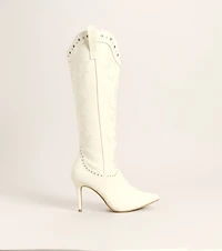 How It's Done Stiletto Cowboy Boots