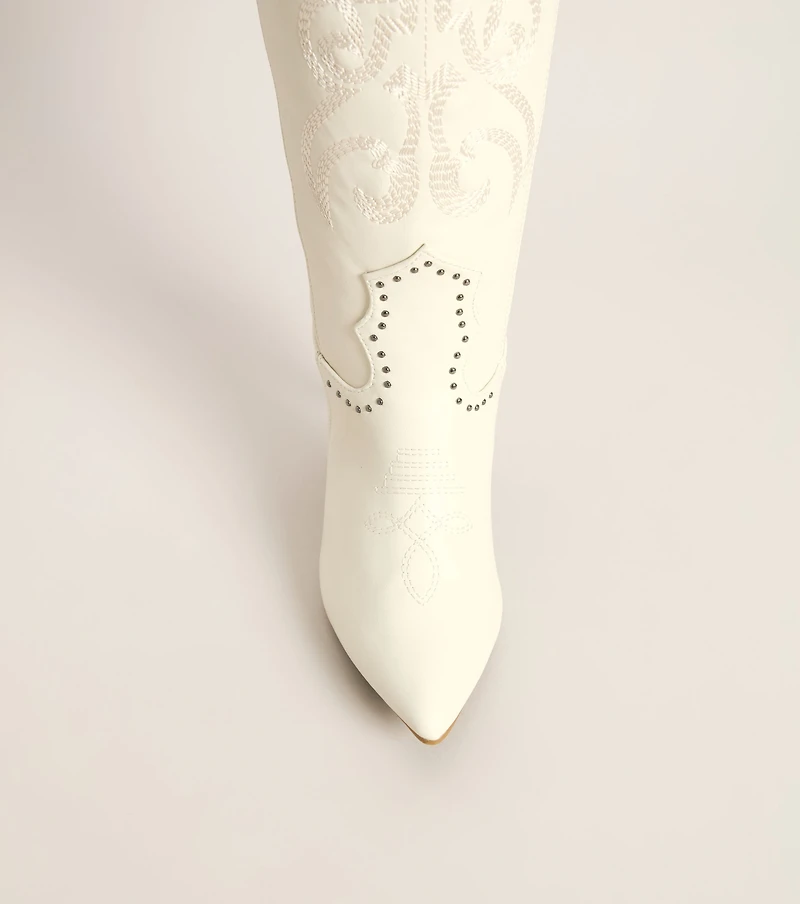 How It's Done Stiletto Cowboy Boots