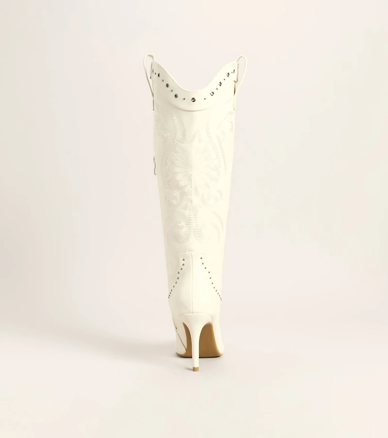 How It's Done Stiletto Cowboy Boots
