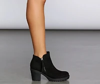 Classic Black Booties
