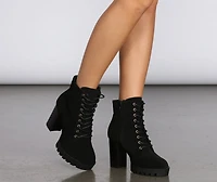 Gemstone Babe Faux Suede Lug Boots