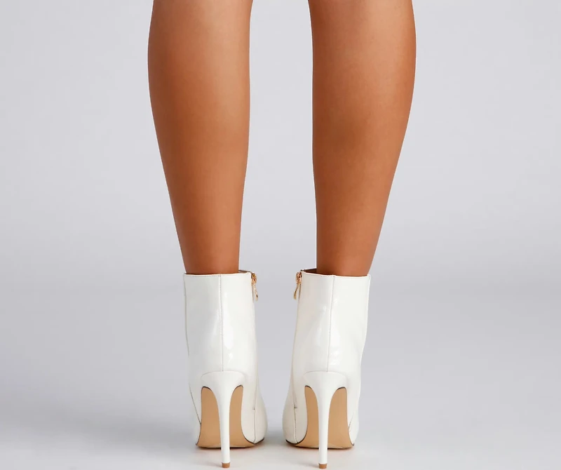 Style Points Stiletto Ankle Booties