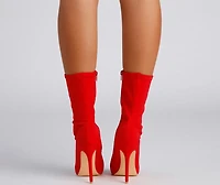 Make A Statement Stiletto Booties