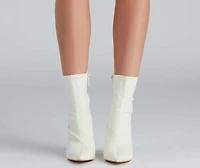 Stylish Strut Stiletto Booties