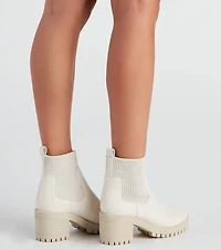 Cutie A Lug Bootie