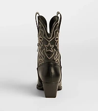 Saddled Up Western Embroidered Cowboy Boots