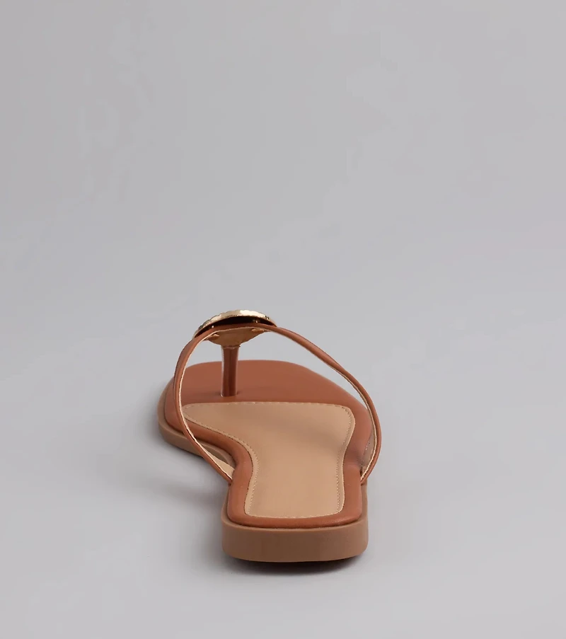 Golden Hour Seashell Sandals