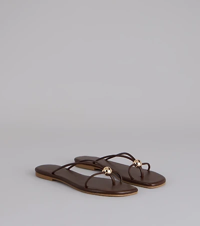Effortless Finish Strappy Sandals