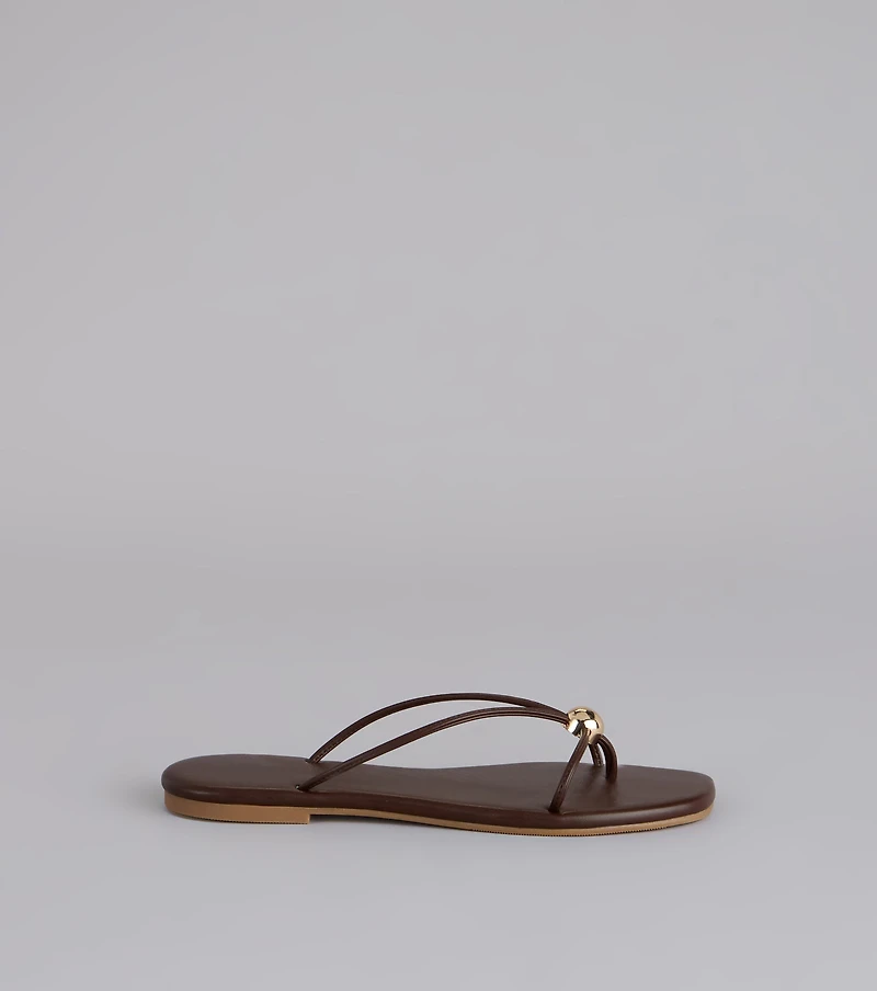 Effortless Finish Strappy Sandals