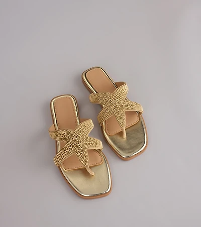Beachside Charm Starfish Sandals