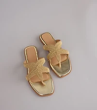 Beachside Charm Starfish Sandals