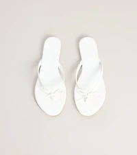 Weekend Away Bow Thong Sandals
