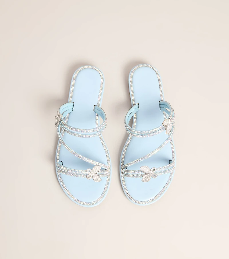 Daydream Plans Butterfly Strappy Sandals