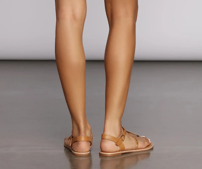 Step Out Studs Sandals
