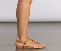 Summer Essential Braided Sandals