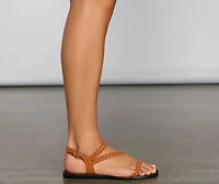 Casual-Chic Strappy Sandals