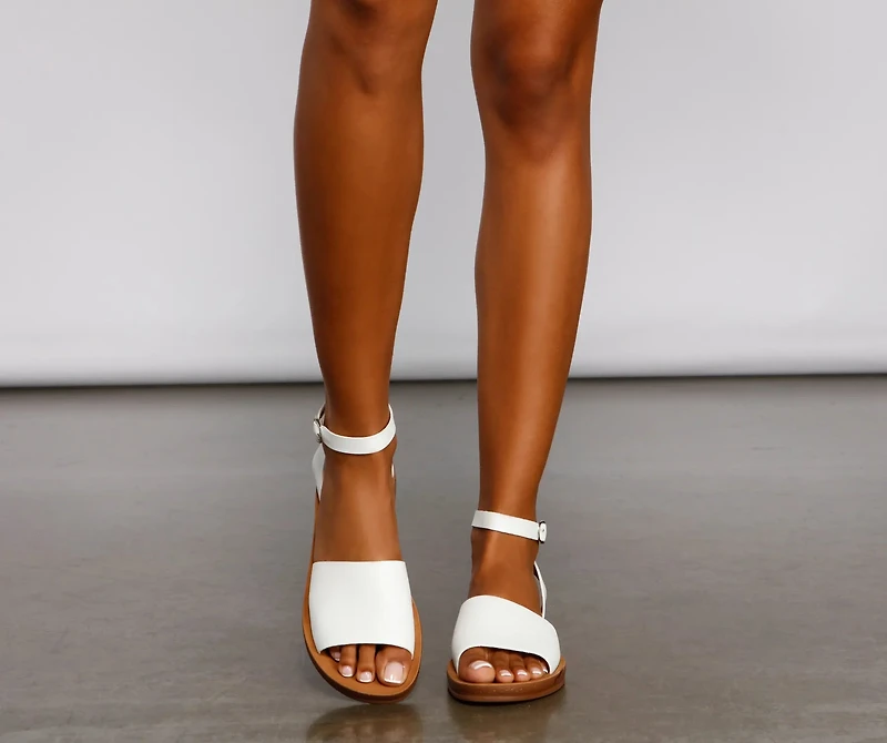 Don't Call It Basic Strap Sandal