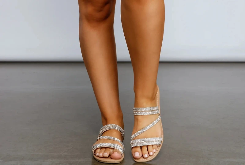 Reign Glam Rhinestone Sandals