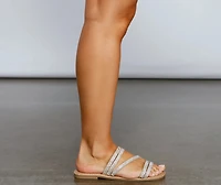 Reign Glam Rhinestone Sandals