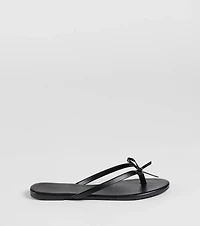 Perfect Pair Bow Detail Thong Strap Sandals