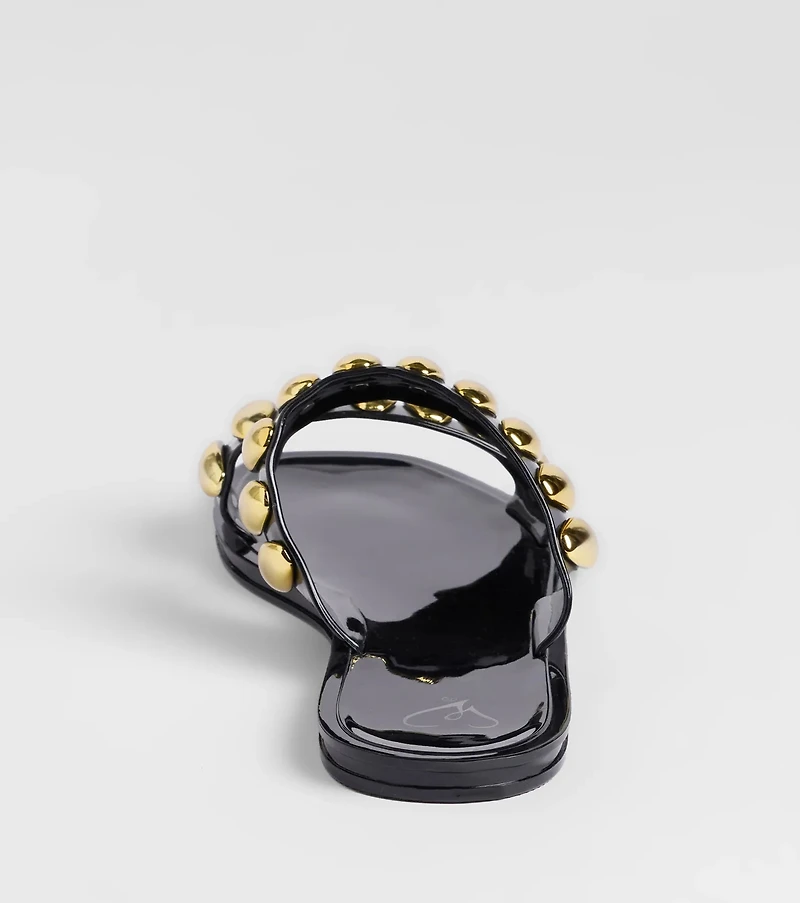 Such A Stud Strappy Jelly Sandals
