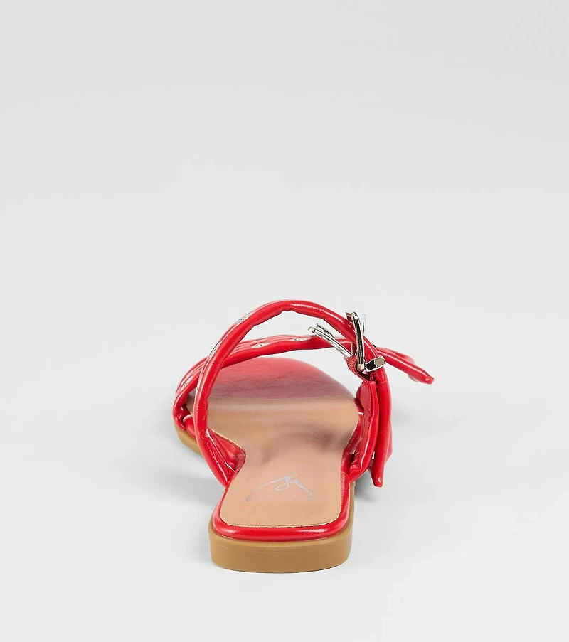 Get It Girl Buckle Strappy Sandals